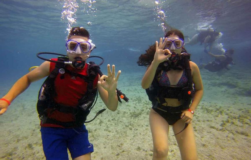 Minicurso de buceo en San Andrés